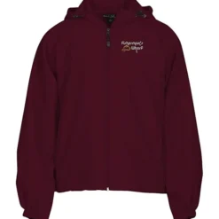 Hooded Raglan Athletic Jacket