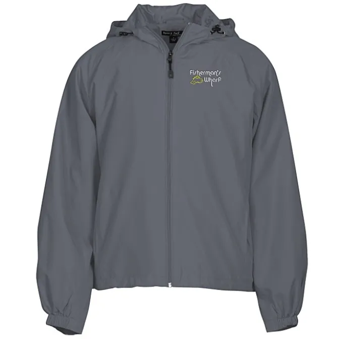 Hooded Raglan Athletic Jacket - 24 hr