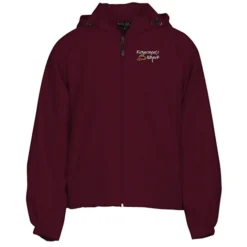 Hooded Raglan Athletic Jacket - 24 hr