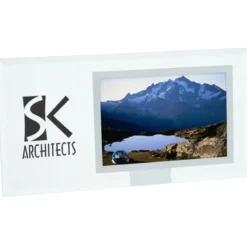 Horizontal Beveled Glass Frame - 4 inches x 6 inches