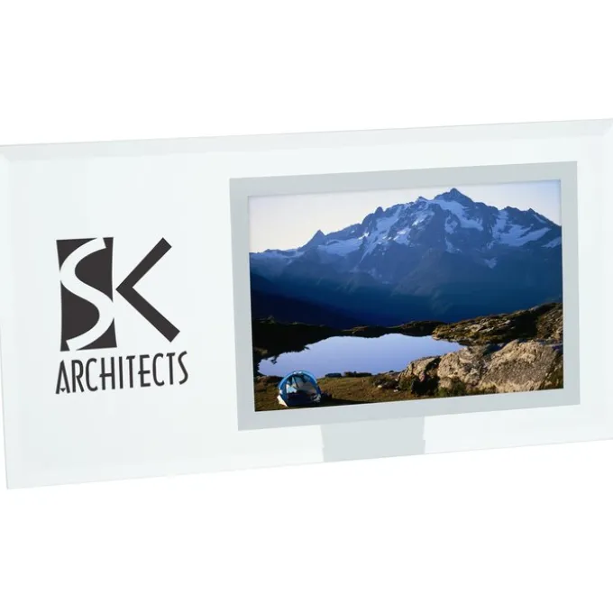Horizontal Beveled Glass Frame - 4 inches x 6 inches