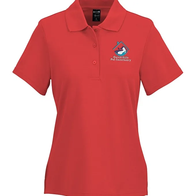 Hudson Modern Pique Polo - Ladies'