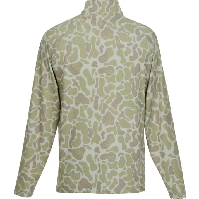 Huk Airweight Printed 1/4-Zip Pullover