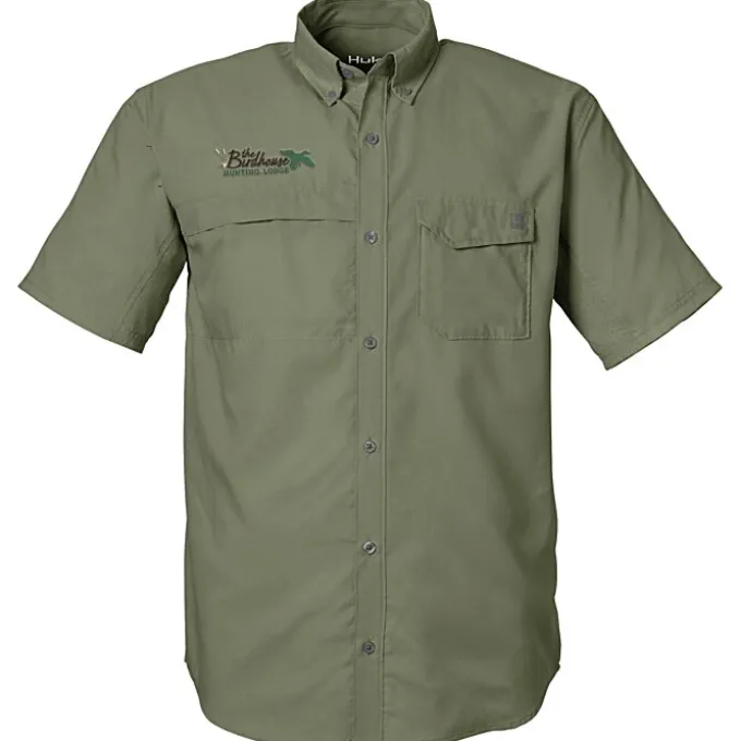Huk Tide Point Short Sleeve Shirt