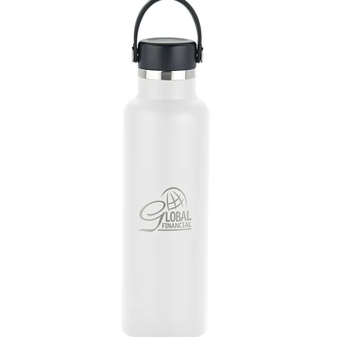 Hydro Flask Standard Mouth with Flex Cap - 21 oz - Laser Engraved