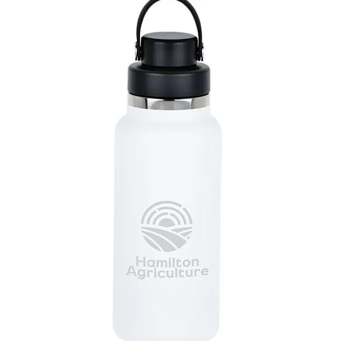 Hydro Flask Wide Mouth with Flex Chug Cap - 32 oz. - Laser Engraved