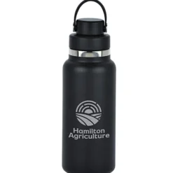 Hydro Flask Wide Mouth with Flex Chug Cap - 32 oz. - Laser Engraved