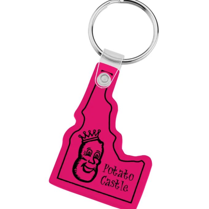 Idaho Soft Keychain - Translucent