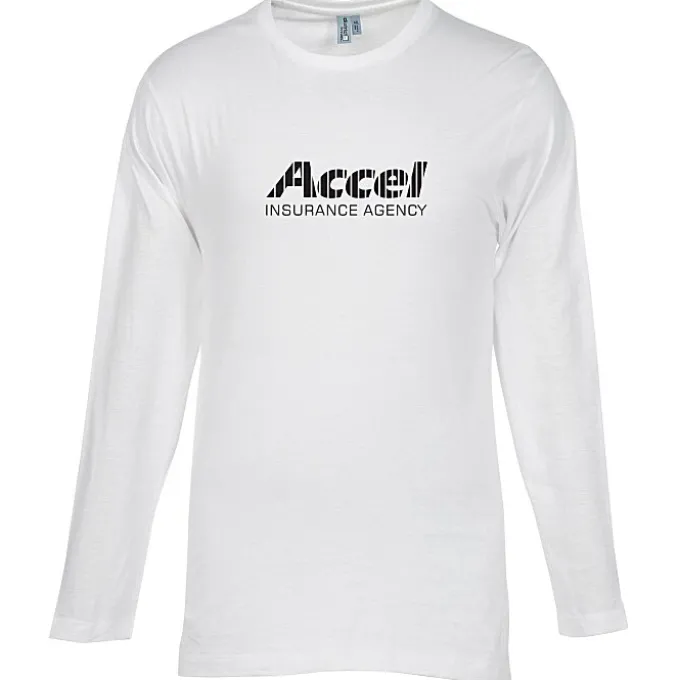 Ideal Long Sleeve T-Shirt - Men's - White