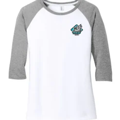 Ideal 3/4 Sleeve Raglan T-Shirt - Ladies' - Embroidered