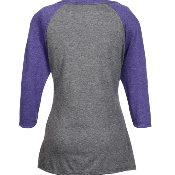 Ideal 3/4 Sleeve Raglan T-Shirt - Ladies'