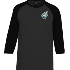 Ideal 3/4 Sleeve Raglan T-Shirt - Men's - Embroidered
