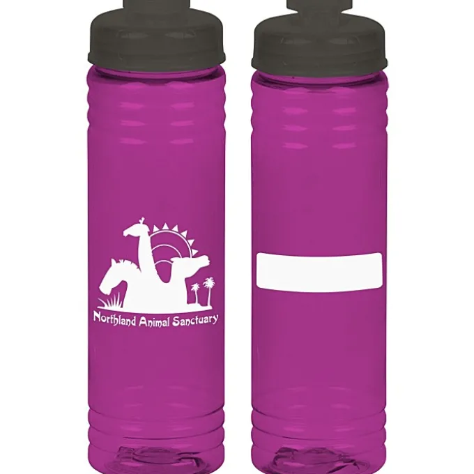 ID Halcyon Water Bottle with Flip Drink Lid - 24 oz