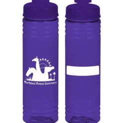 ID Halcyon Water Bottle with Flip Drink Lid - 24 oz