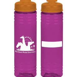 ID Halcyon Water Bottle with Flip Drink Lid - 24 oz