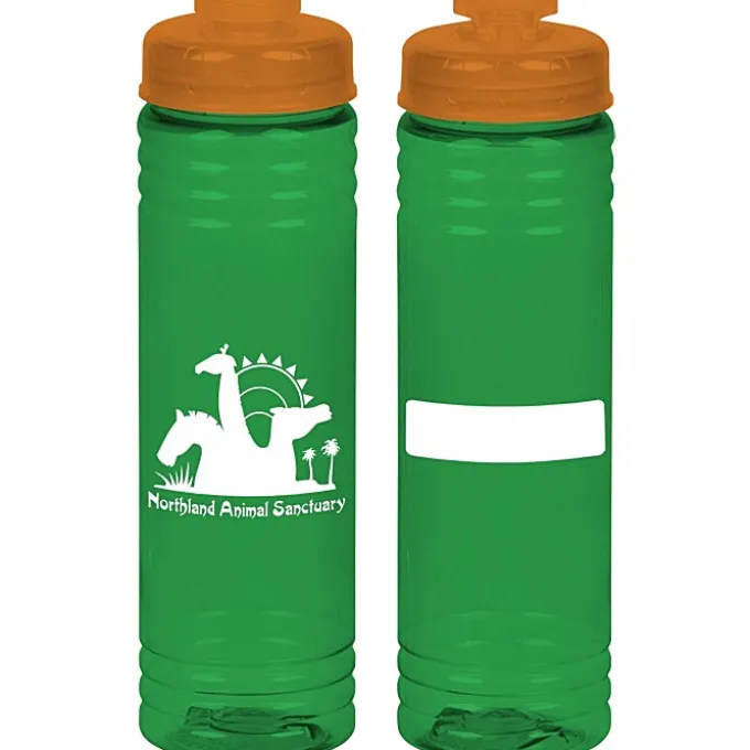 ID Halcyon Water Bottle with Flip Drink Lid - 24 oz