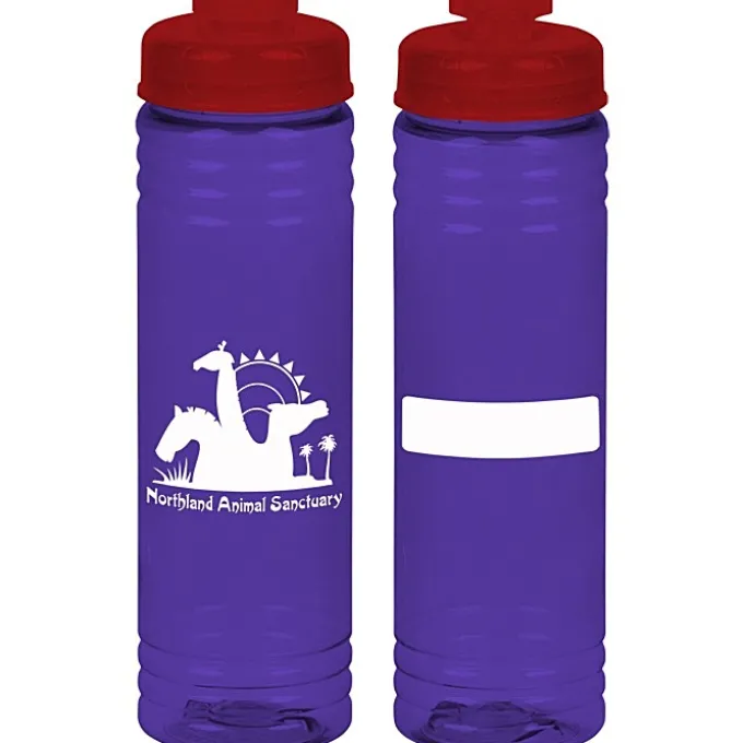 ID Halcyon Water Bottle with Flip Drink Lid - 24 oz