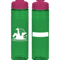 ID Halcyon Water Bottle with Flip Drink Lid - 24 oz