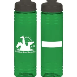 ID Halcyon Water Bottle with Flip Drink Lid - 24 oz