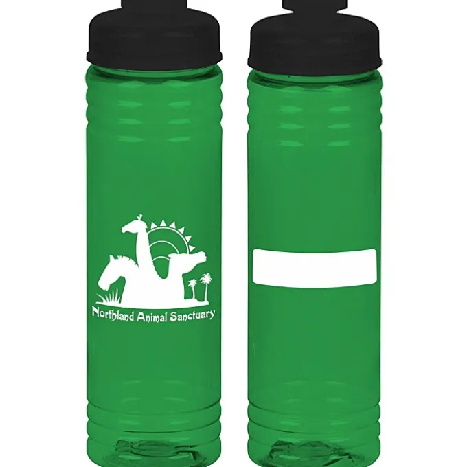 ID Halcyon Water Bottle with Flip Drink Lid - 24 oz