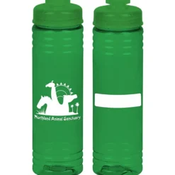 ID Halcyon Water Bottle with Flip Drink Lid - 24 oz