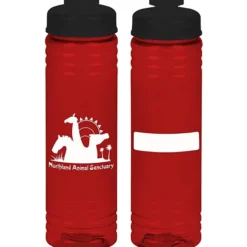 ID Halcyon Water Bottle with Flip Drink Lid - 24 oz