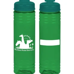 ID Halcyon Water Bottle with Flip Drink Lid - 24 oz
