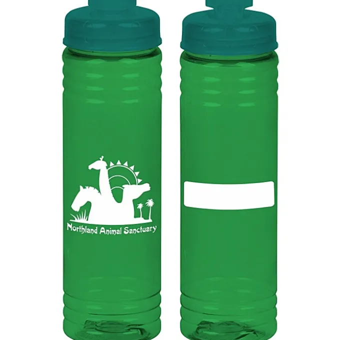 ID Halcyon Water Bottle with Flip Drink Lid - 24 oz