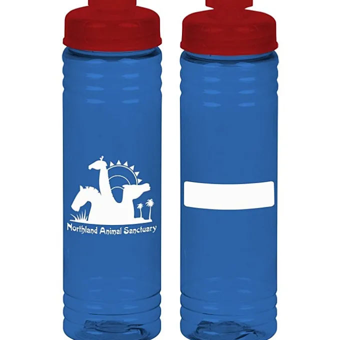 ID Halcyon Water Bottle with Flip Drink Lid - 24 oz