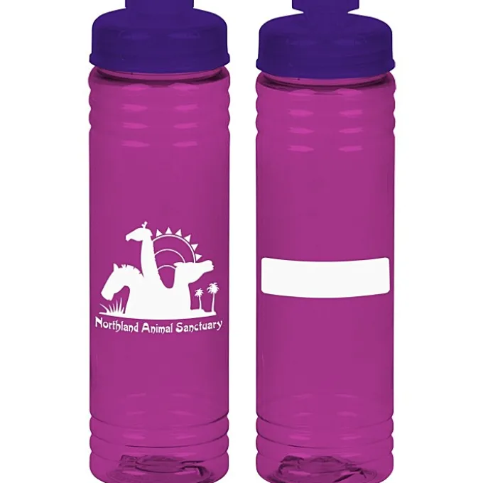 ID Halcyon Water Bottle with Flip Drink Lid - 24 oz
