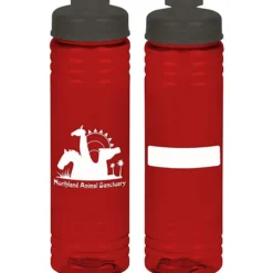 ID Halcyon Water Bottle with Flip Drink Lid - 24 oz