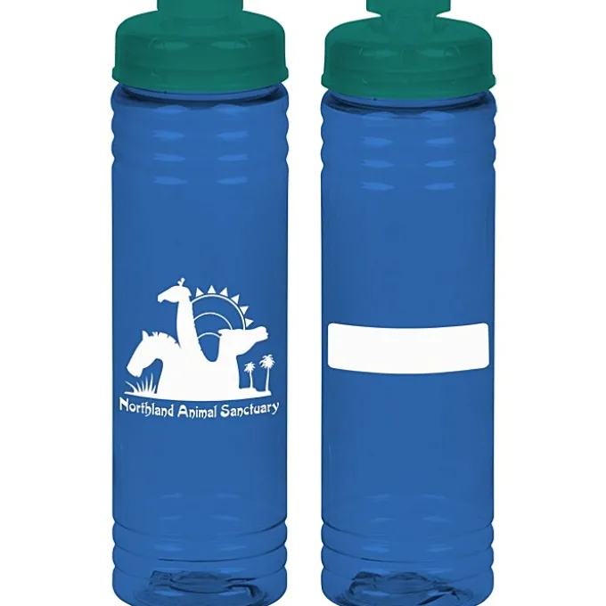 ID Halcyon Water Bottle with Flip Drink Lid - 24 oz