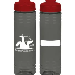 ID Halcyon Water Bottle with Flip Drink Lid - 24 oz