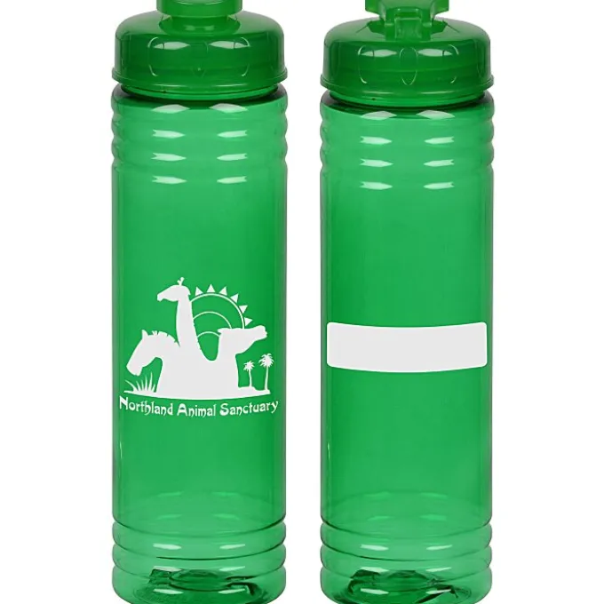ID Halcyon Water Bottle with Flip Drink Lid - 24 oz