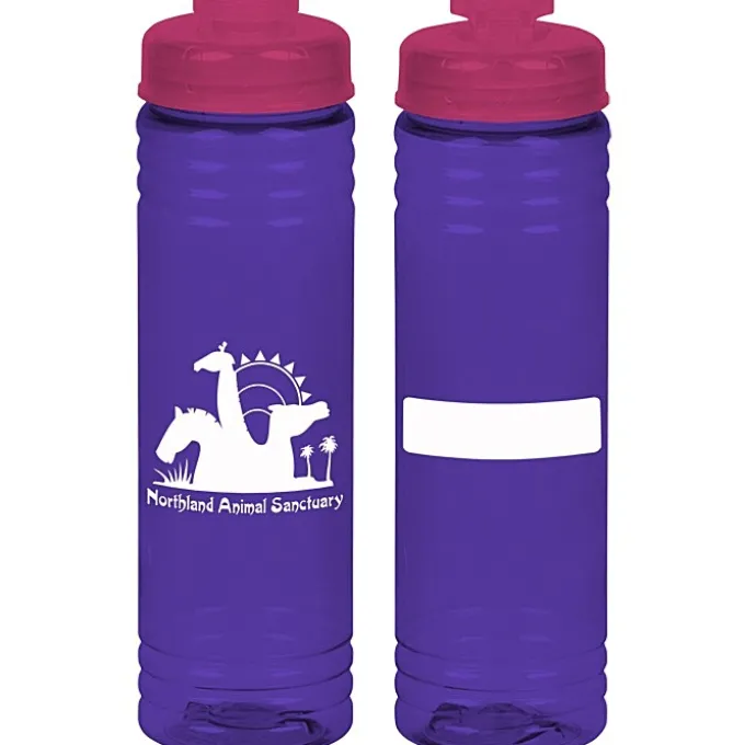 ID Halcyon Water Bottle with Flip Drink Lid - 24 oz
