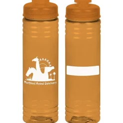 ID Halcyon Water Bottle with Flip Drink Lid - 24 oz