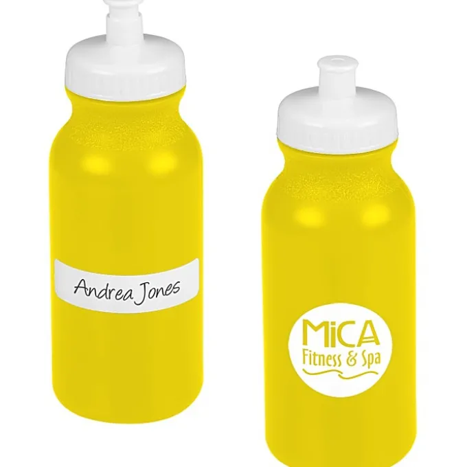 ID Sport Bottle with Push Pull Lid - 20 oz