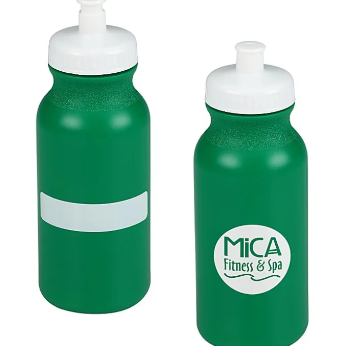 ID Sport Bottle with Push Pull Lid - 20 oz
