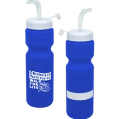 ID Sport Bottle with Straw Lid - 28 oz