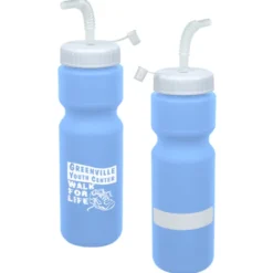 ID Sport Bottle with Straw Lid - 28 oz