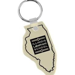 Illinois Soft Keychain - Opaque