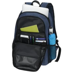 4imprint Heathered 15-inch Laptop Backpack - Full Color