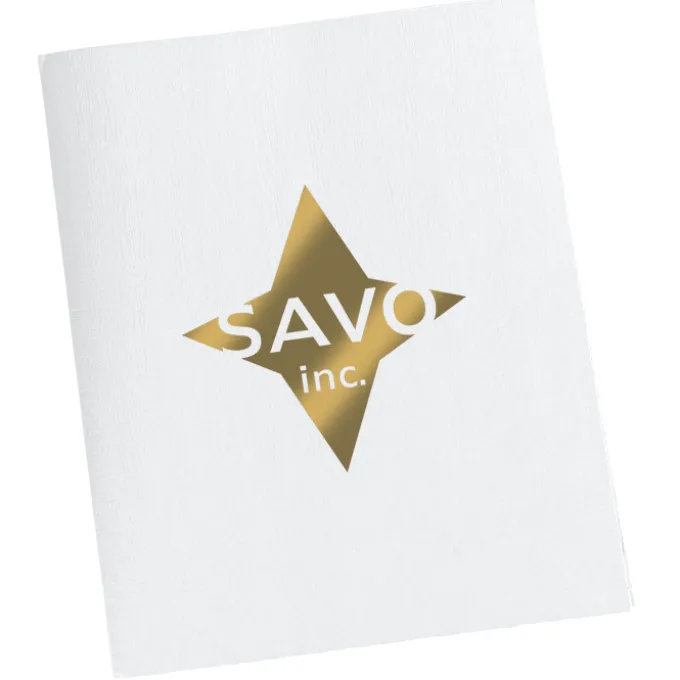 8 1/2 inches x 11 inches Portrait Folder - Vertical