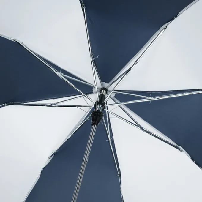 42-inch Folding Umbrella with Auto Open - Alternating - 42-inch Arc