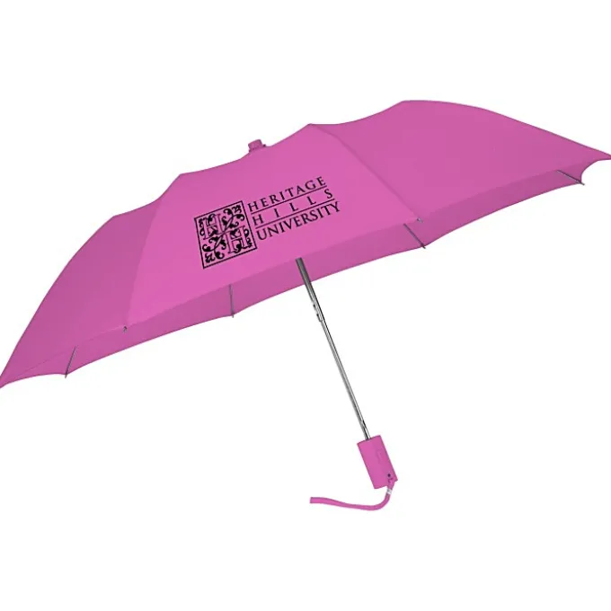 42-inch Folding Umbrella with Auto Open - Solid - 42-inch Arc - 24 hr