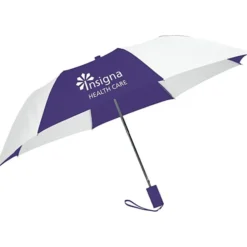 42-inch Folding Umbrella with Auto Open - Alternating - 42-inch Arc - 24 hr