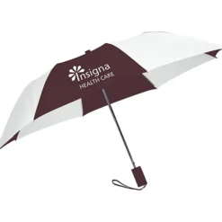 42-inch Folding Umbrella with Auto Open - Alternating - 42-inch Arc - 24 hr