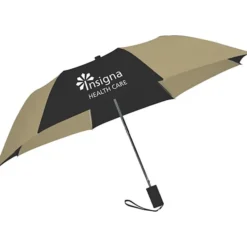 42-inch Folding Umbrella with Auto Open - Alternating - 42-inch Arc - 24 hr