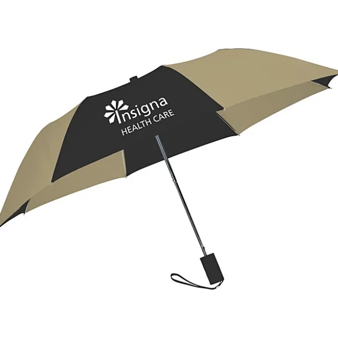 42-inch Folding Umbrella with Auto Open - Alternating - 42-inch Arc - 24 hr