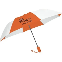 42-inch Folding Umbrella with Auto Open - Alternating - 42-inch Arc - 24 hr